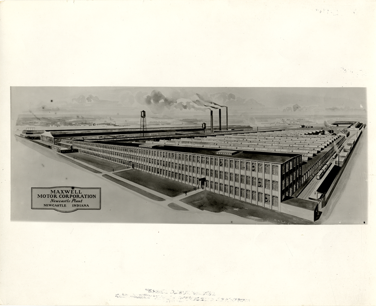 Maxwell Motor Company Plant, New Castle, Indiana DPL DAMS