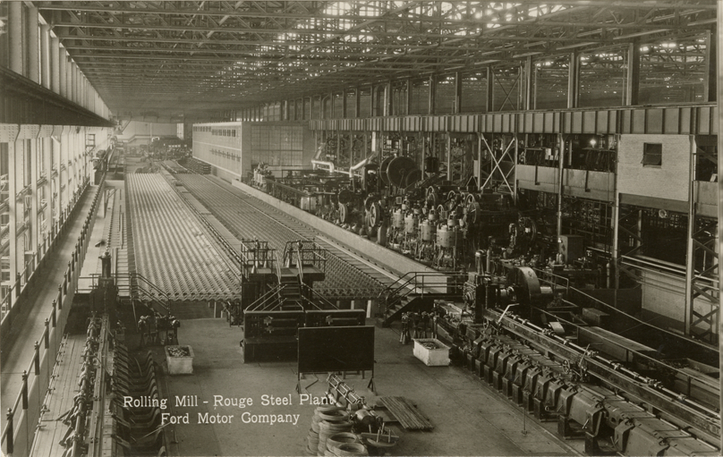 Rolling mill, Rouge Steel Plant, Ford Motor Company | DPL DAMS